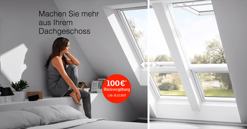 velux dachfenster aktion